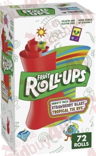 現貨/預購Tropical Tie Dye Fruit Roll Ups 72Rolls 熱帶水果卷 36oz / 1.02kg