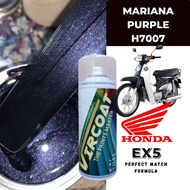 [HONDA EX5 Mariana Purple H7007 ] Cat Motor Aikka DIY Aerosol Cat Spray Motor Purple Motor Cover| Motor Paint