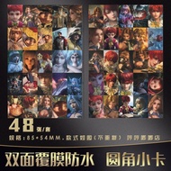 【Spots现货】恶魔法则动漫小卡周边同款二次元纪念三寸双面覆膜lomo卡片明信片Devil's Law Animation Card Surrounding the Same Secondary E