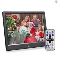 Andoer 10.1 Inch Digital Photo Frame Desktop Electronic Album 1280*800 IPS Screen Supports Photo/ Vi