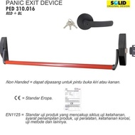 SOLID - BAR HANDLE PINTU DARURAT/PANIC EXIT DEVICE SOLID PED 310 + 016