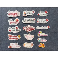 [ 50 PCS ] BANNER/HAPPY BIRTHDAY CARD, HAPPY BIRTHDAY