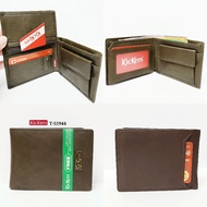 Kickers Leather Bifold Wallet For Men Free SIM Card Pin ( T-51944 ) Dompet Lelaki Dompet Kulit