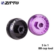 ZTTO 5 in 1 Bottom Bracket Cup Tool TL fc24 fc25 DUB BBR60 BB93 Mega evo BB52 BSA30 BB386 Installati