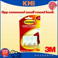 3M OPP command small round hook 3 hook