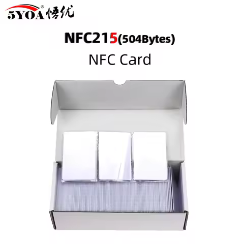 50pcs NTAG215 NFC Card Tag For TagMo Forum Type2 Sticker Tags 215 Chip Free Shipping