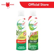 2 IN 1 Disinfectant Spray Bundle- Eagle Brand Naturoil Eucalyptus + Tea Tree Disinfectant Spray 280ml