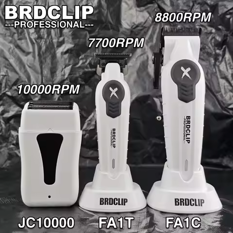 Electric Hair Clipper Hair Trimmer BRDCLIP FA1C FA1T JC10000 Electric Shaver with Base DLC Blade Bar