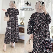 0107 FELSI MIDI DRESS GAMIS BY MOELA