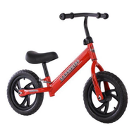 Babyskill จักรยานฝึกการทรงตัว (สีแดง) จักรยานทรงตัว จักรยาน 2 ล้อ ขนาด 12 นิ้ว รับน้ำหนักได้ประมาณ 30 กิโลกรัมเบาะนั่ง สามารถปรับระดับได้ จักรยาน จักรยานเด็ก จักรยานขาไถ