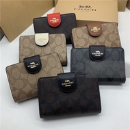 Medium-sized wallet - Women's fashionable zipper money pocket - Multi-card slot zero wallet - C0082