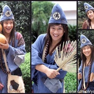 古装男乞丐济公服装成人活佛济公舞台戏服陈浩民演出服饰Ancient costume for male beggar Ji Gong, adult living Buddha Ji Gong,2023.