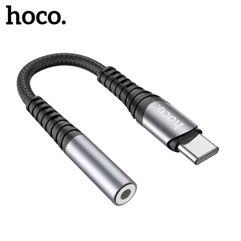 Hoco Type C Digital 3.5mm Audio Converter For iPad Pro Air Male to Female Earphone Adapter For Xiaom
