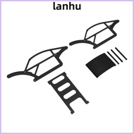 LANHU Carbon Fiber Chassis, 1/18 Scale RC Accessories RC Chassis Kit, Durable Lightweight RC Upgrade