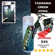 [HONDA EX5 Tazmania Green H7010] 2K Cat Motor Aikka DIY Aerosol Cat Spray Motor Cover| Motor Paint C
