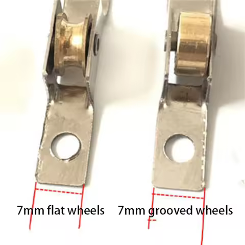 Screen window screen door accessories pulley old-fashioned aluminum alloy sliding window pulley door