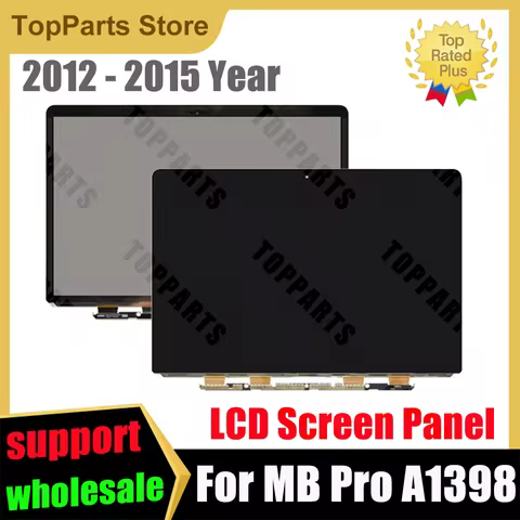 LCD Display For Macbook Pro Retina 15", A1398, 2012, 2013, 2014, 2015