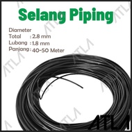 Selang Piping Pandepun 2,8 mm Selang PE Drip Kapiler Pertanian Irigasi Tetes Hiasan Tas 2,8mm