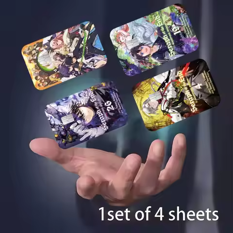 Japanese Seraph Of The End Diy Credit Debit Card Sticker Party Sticker Decoration Waterproof Small C