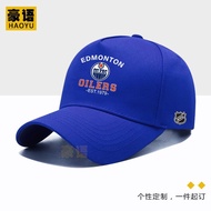 Edmonton Oilers Player Same Style Baseball Cap NHL Fan Sport Custom Hat Men's Trendy Cap   3.13