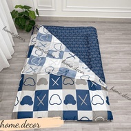 Mattress topper cover, 3-fold mattress cover with double-sided zipper Size 1m 1m2 1m4 1m6 1m8 2m