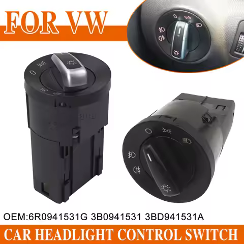 Fog Lamp Headlight Control Switch 3B0941531 For VW Passat B5 B5.5 Golf Jetta Bora Mk4/6 Polo 9N Lupo