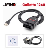 Galletto 1260 For BMW ECU Chip Tuning Tool OBD2 Car Diagnotic Tools For VW FTDI Chip ECU Flasher Programmer Read&amp;Write Auto OBD 2 Scanner Cable