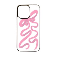 RIBBON PHONE CASE: Pink | Aesthetic y2k coquette it girl case