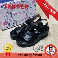 [🥇ของแท้100%🚛ส่งด่วน👠ส้น 2.5 นิ้ว] TRIPPER รองเท้าเพื่อสุขภาพ รองเท้ารัดส้นสูง รองเท้าสวมรัดส้น รุ่น