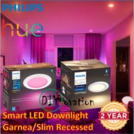 Philips Hue Smart Downlight Garnea 51107 / 51108 / Slim Recessed Colour RGB False Ceiling Light