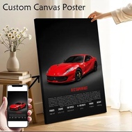 Supercar 812 Superfast Printed Canvas Poster Personalized High Quality Wall Art Paintings for Living