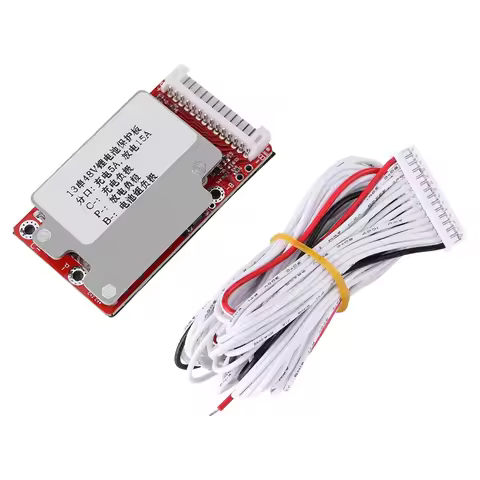 13S Li-Ion Battery Pack Protection Board With Flexible Flat Cable Li-Polymer Battery Board BMS For 4