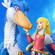 amiibo 人偶玩具：薩爾達 & 洛夫特飛鳥（薩爾達傳說系列）
