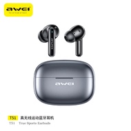 Awei T51 True Wireless Earbuds Sport Earbuds HiFi Music Earphone Headphone Awei Bluetooth Earbuds