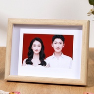 Memorial Display Wooden Photo Frame 6x8 Inch