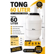 Tong biru 60liter Used ( 1unit 1 order )