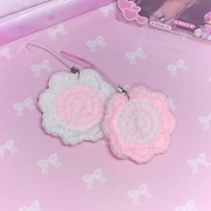 keychain Narutomaki crochet | Crochet keychain