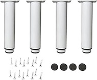 MOBILIARIOCLICHI Furniture Feet Metal Feet Adjustable in Different Heights and Colours Suitable for 