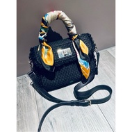 8成新Kate spade 毛呢包 #手拿包#肩背包#側背包#金扣#手提包