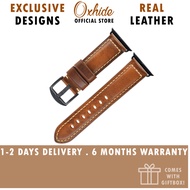 Leather iwatch strap- iwatch strap leather - OXHIDE