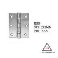 Hampton ESS 3"X2 DOOR HINGE.5X2M 2BB SSS