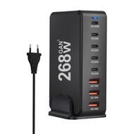Multiple Output Port GaN Desktop Charging Station with High Output Power 240W/268W/286W/440W/600W