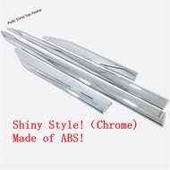 CJ7F ประตูด้านข้าง Body Line Moulding Strip Garnish Protector ฝาครอบ Fit Trim Fit สำหรับโตโยต้า Rav4