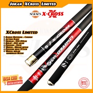 Joran tegek xcross limited murah 360cm 450cm 540cm