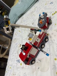 Lego 7239 city 消防車 消防員 人仔