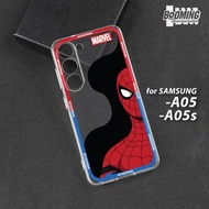 Samsung A05 - A05S Case Samsung A05 - A05S Motif [SPIDERMAN] Booming Case Softcase Premium - Case hp