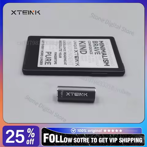 XTEINK X3 Official Accessories International Version E-ink Reader and Type-C To Pin Portable Mini Ad