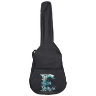 Portable Electric Guitar Case Fish Letter Series 31-41 Inch Classic Acoustic Guitar Cover Guitar Bag