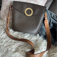 思琳 賽琳 斜背包 中古包 復古包 celine 老花 金環 薯條包 凱旋門 中古包 側背包 斜背包 斜挎包 vintage bag 水桶包