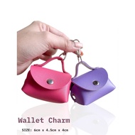 A.crafts Leather Wallet Charm